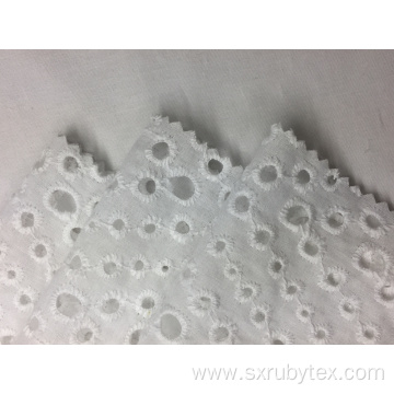 Cotton Voile Solid Fabric Embroidery